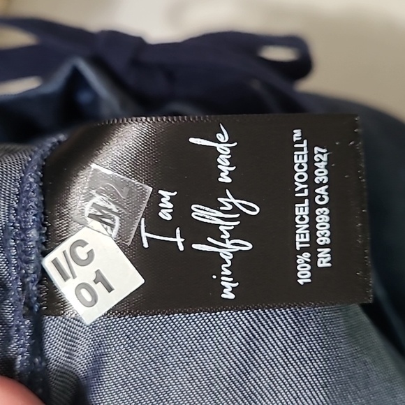 NWT NIC+ZOE Blue Polka Dot Pullon Pants size 12 - Picture 8 of 11